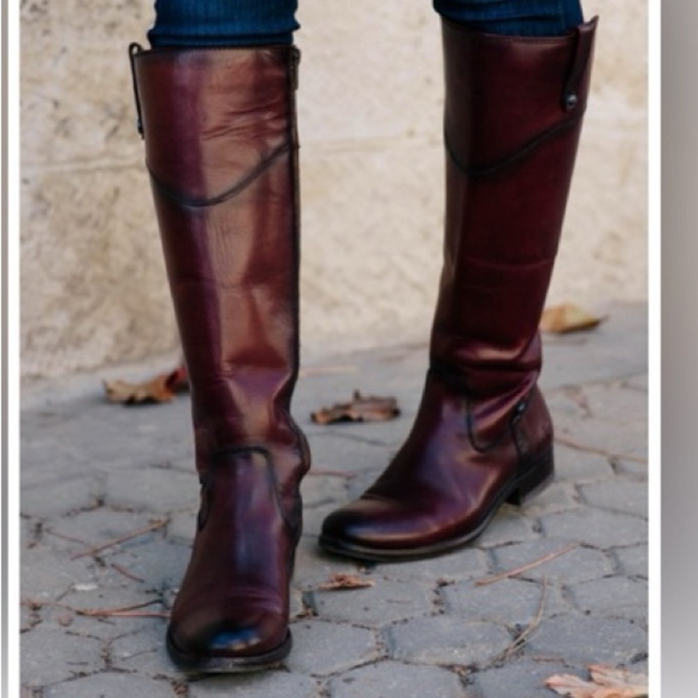 FRYE Melissa Tab Tall Boots